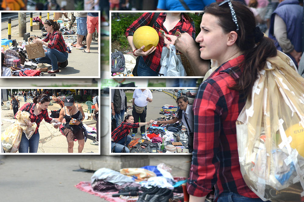 S 1.000 DINARA SAM OTIŠLA NA BUVLJAK PORED CVETKOVE PIJACE, I VRATILA SE S DŽAKOM PUNIM STVARI! Ono što sam tamo našla... TO JE NEVEROVATNO! (FOTO)