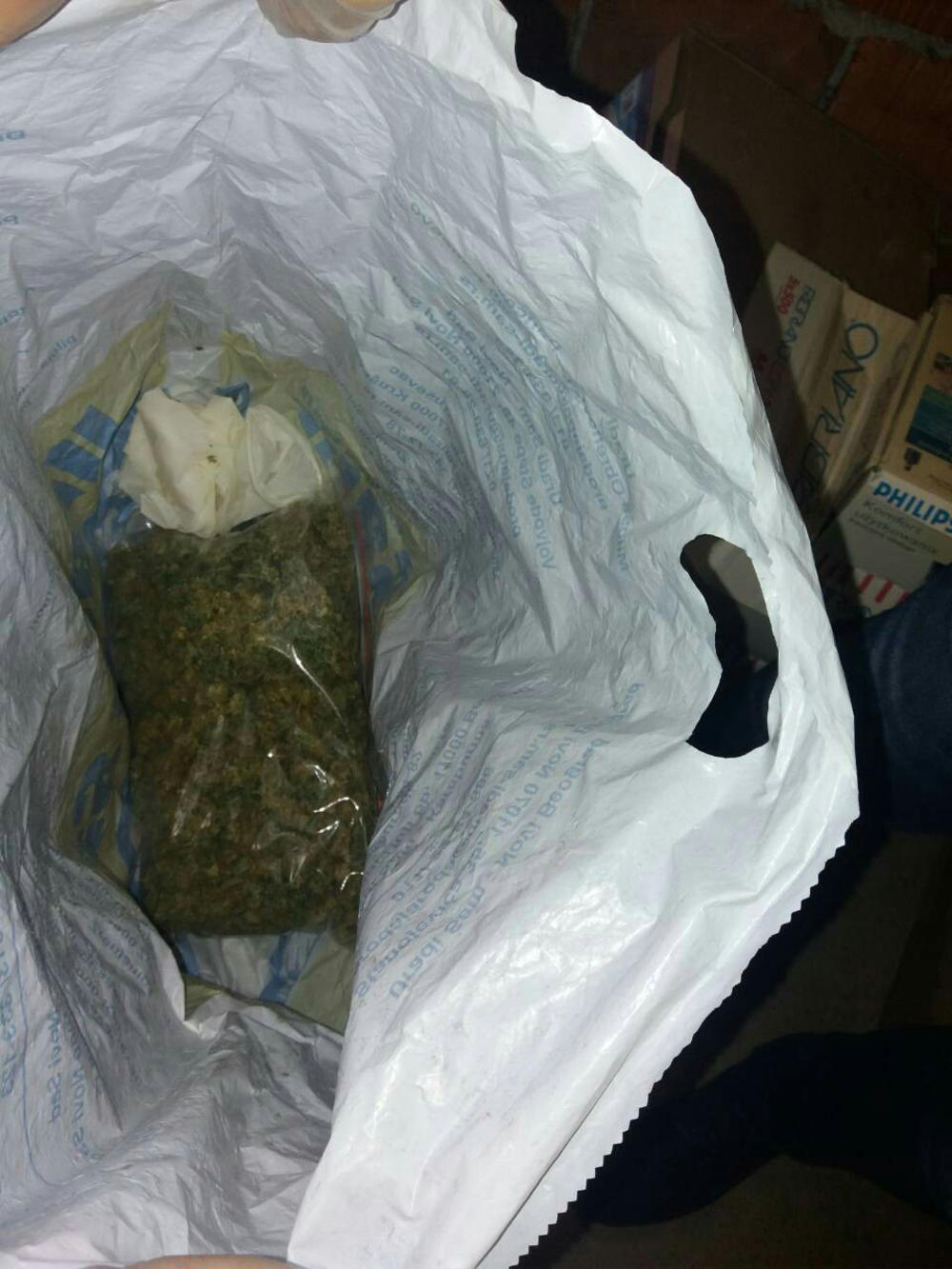 Zaplenjena marihuana  