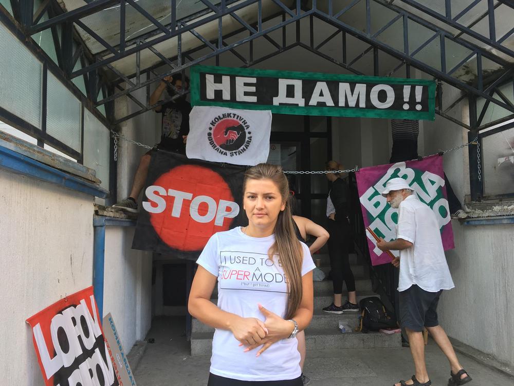 Dragana Škrkić je izbeglica sa Kosova  