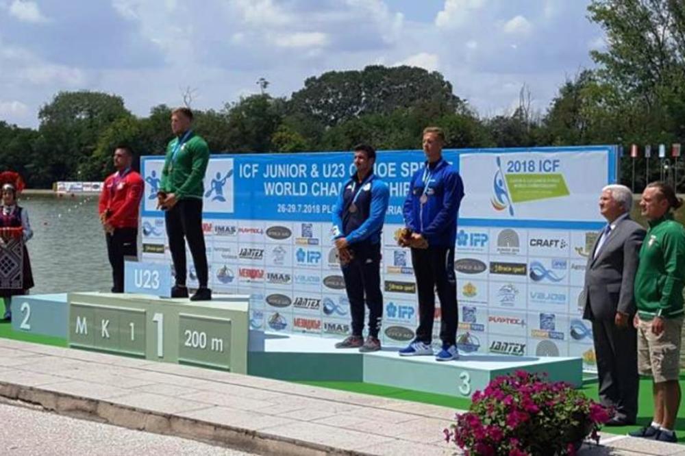 SRBIN NA POSTOLJU: Srpski kajakaš osvojio srebro na Svetskom prvenstvu! (FOTO)