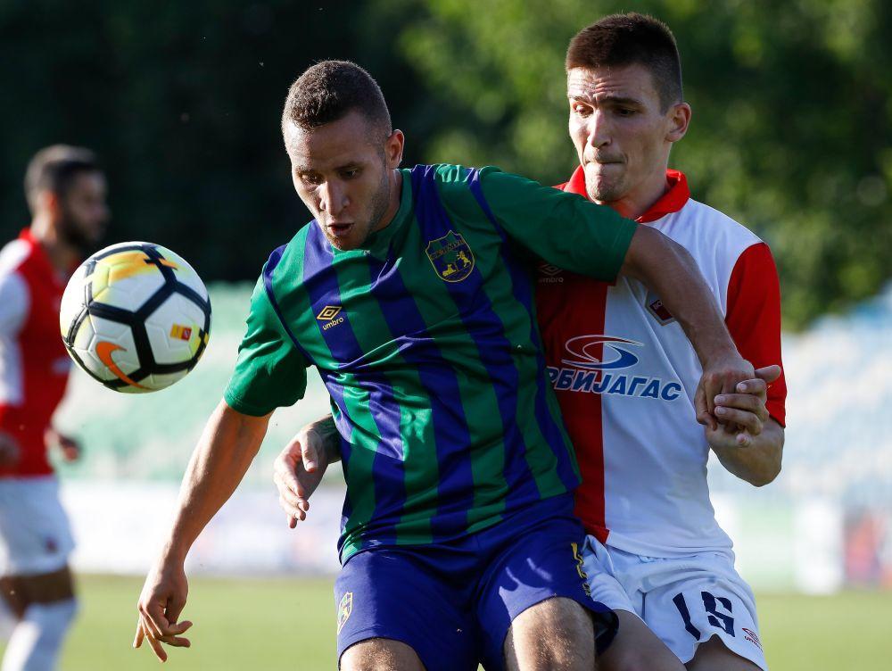 Veljko Simić je bio strelac u 98. minutu utakmice  