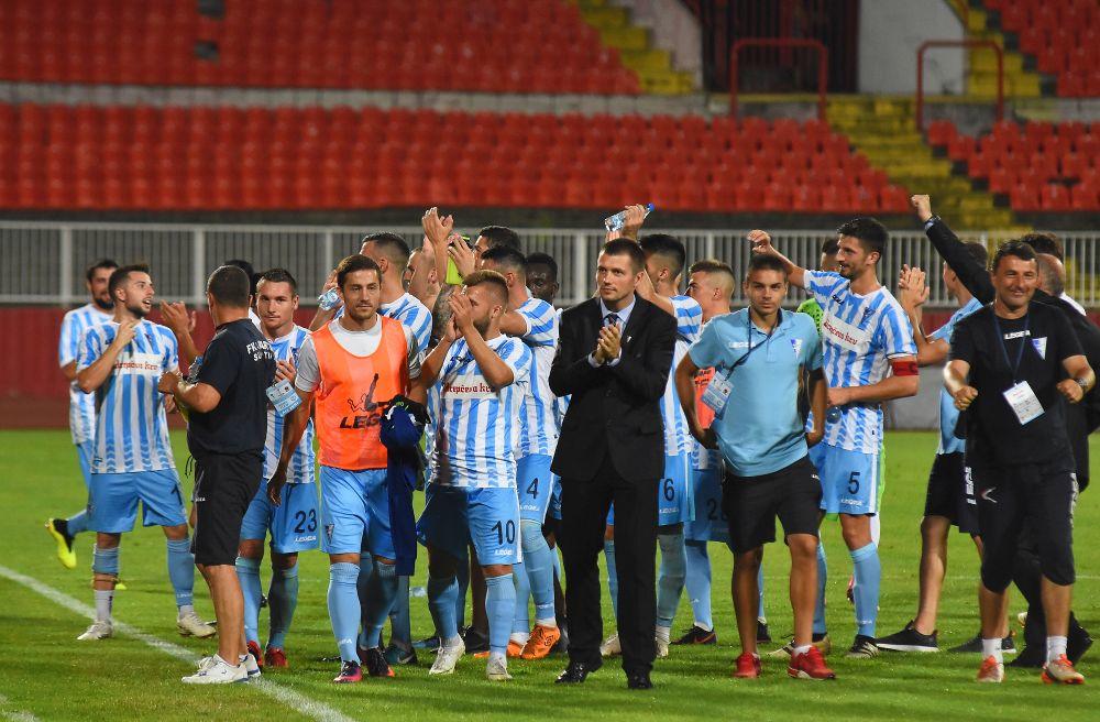 Fudbaleri Spartaka iz Subotice  