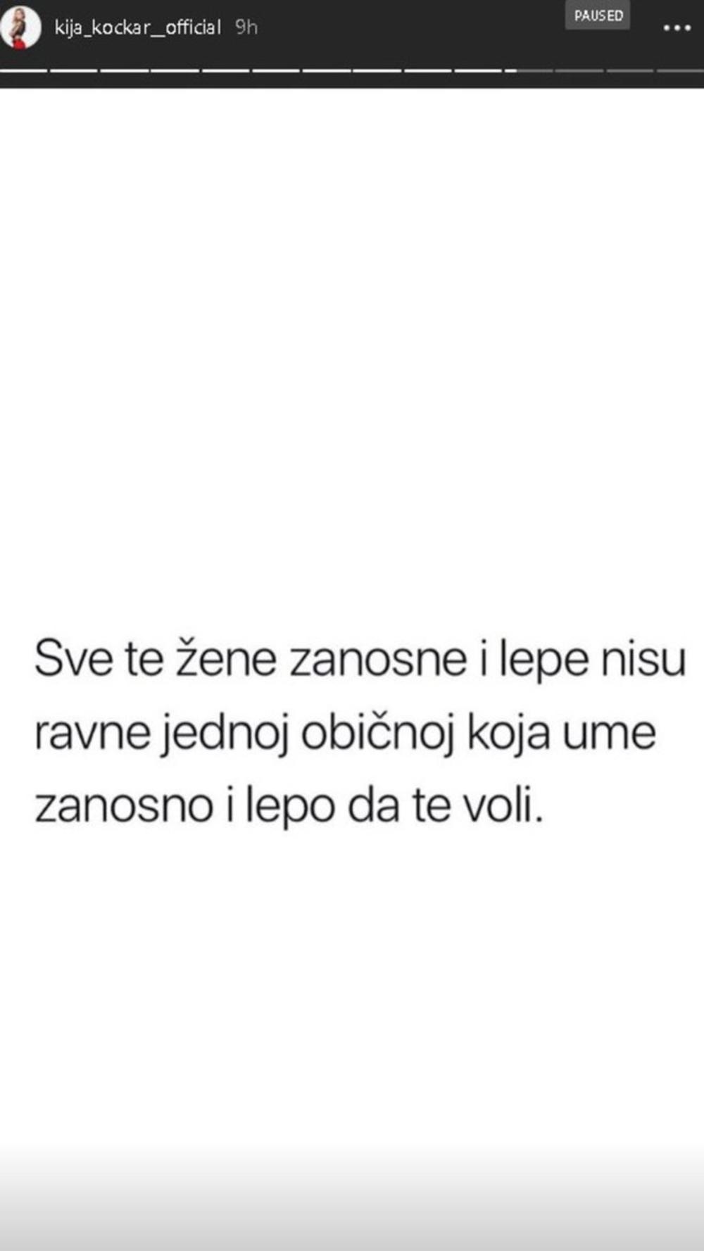 KIja je poslala snažnu poruku  