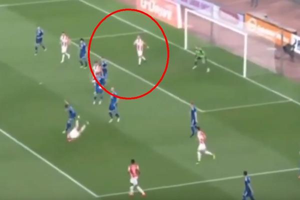 PRVI KONTROVERZAN GOL U SUPERLIGI! Bljuvaće iz Radničkog vatru na sudije! Da li je Zvezda dala gol iz čistog ofsajda? (VIDEO)