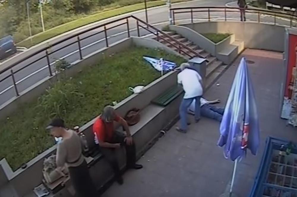 Čovek koji je BRUTALNO NOKAUTIRAN ispred radnje u Stepi već ČETIRI DANA U URGENTNOM