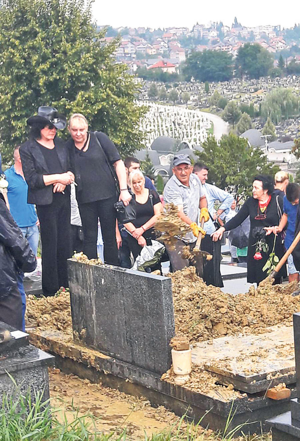 Sahrana ćerke Milića Vukašinovića 