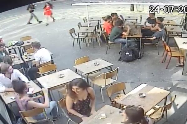 SNIMAK KOJI JE DIGAO FRANCUSKU NA NOGE: Muškarac je ženi dobacivao na ulici, a kad mu je rekla da UĆUTI, dogodilo se nešto UŽASNO! (VIDEO)