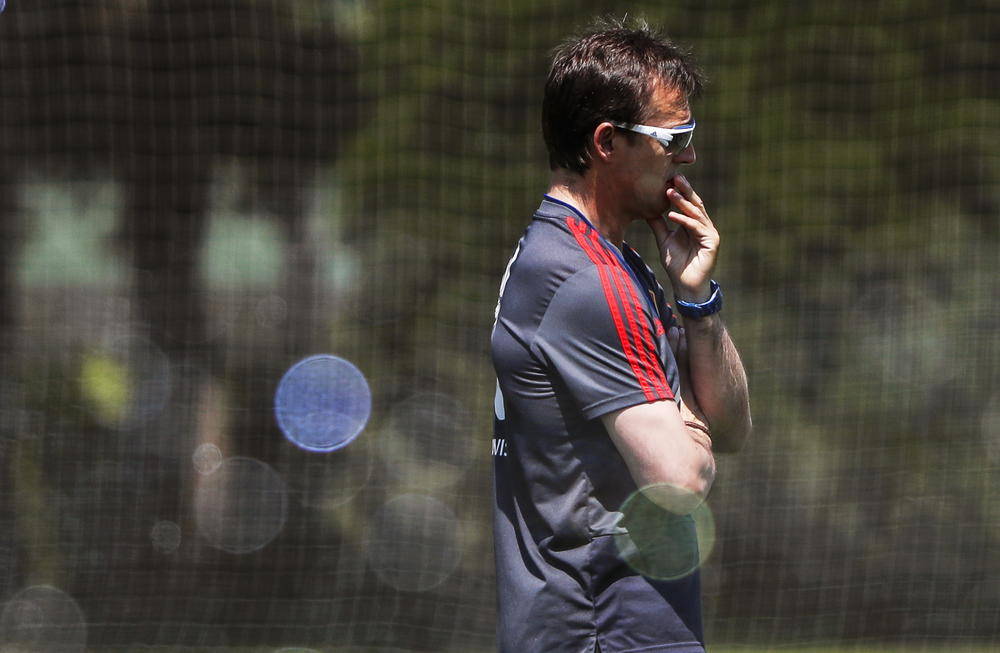 Lopetegi na treningu  