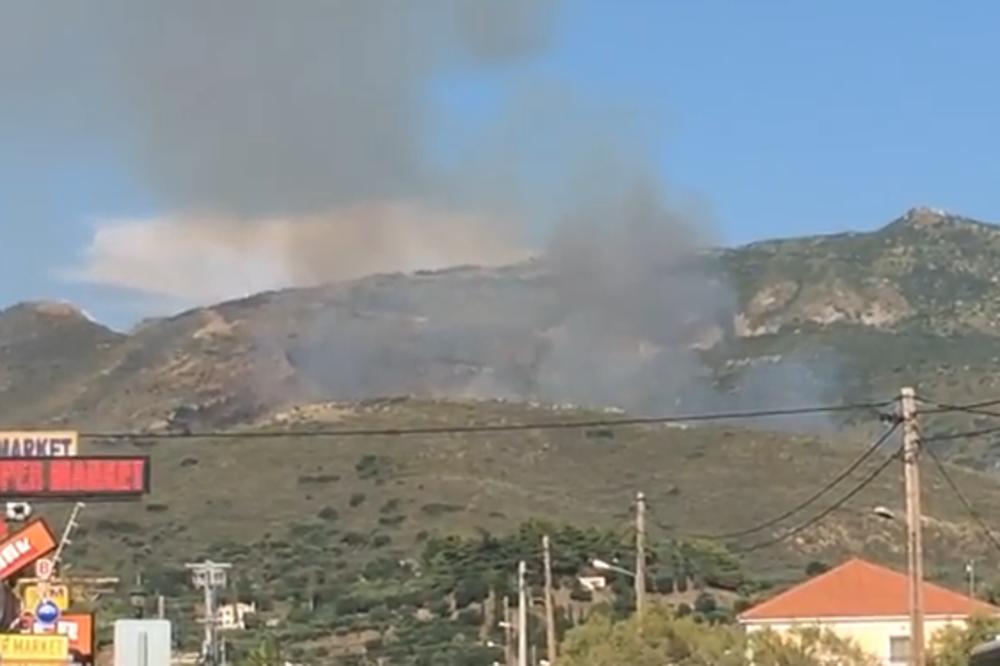 GRČKA PONOVO U PLAMENU: Dok ZAKINTOS gori, Vlada i opozicija se međusobno OPTUŽUJU! (VIDEO)