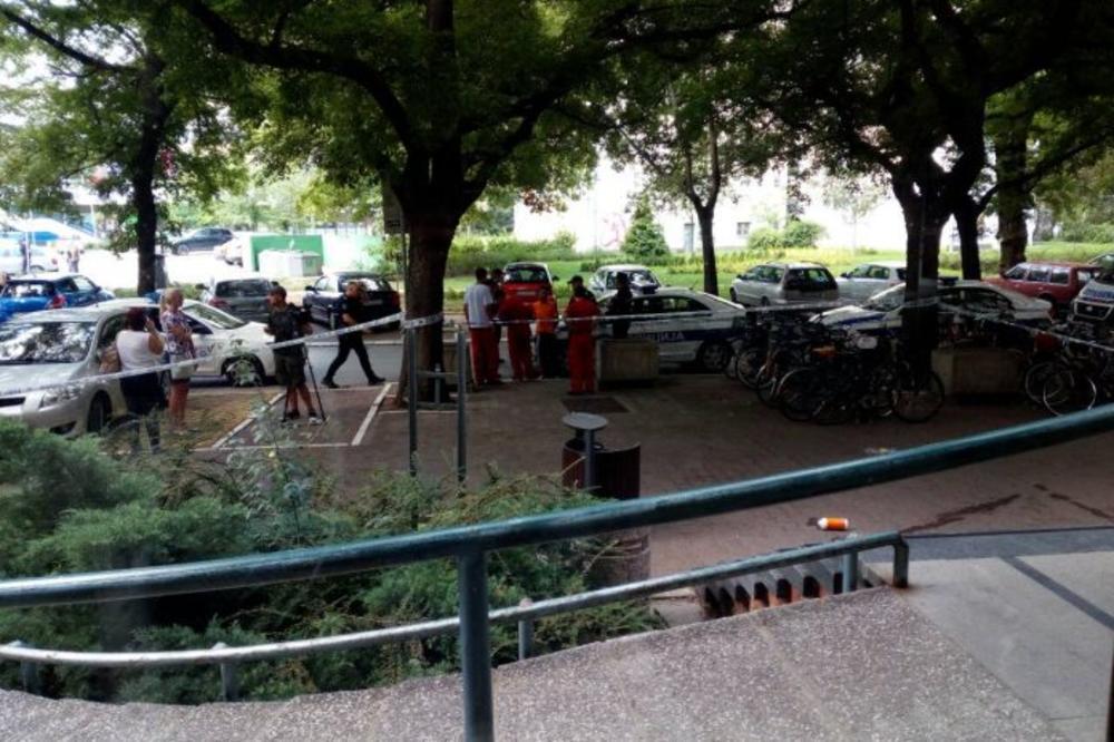 DRAMA U NOVOM SADU! Popio OTROV ispred suda, polio se benzinom i hteo da se ZAPALI (FOTO)