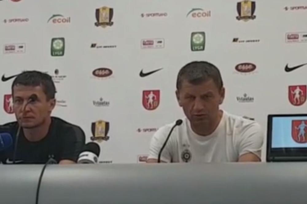 ĐUKIĆ U VILJNUSU: Mi smo napadačka ekipa! Moji igrači su prošli kroz težak ambijent! (VIDEO)