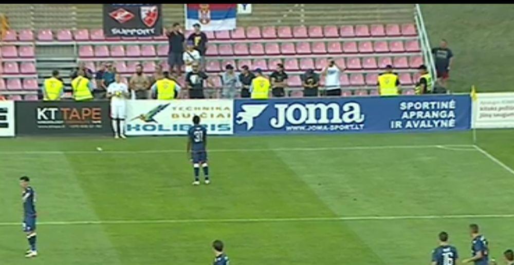 Nekih 15 navijača koji su došli u privatnoj režiji nalaze se na tribinama  