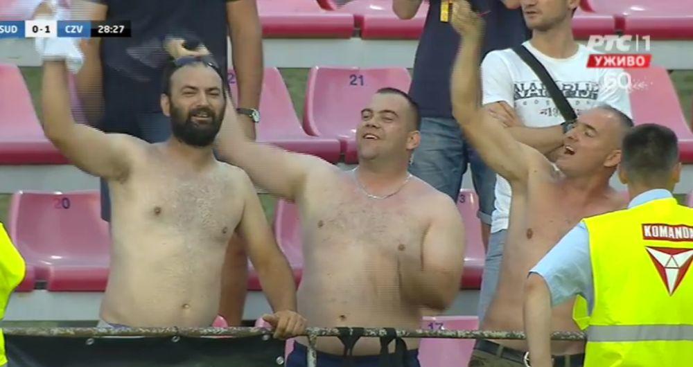 Nekolicina Delija podržava Zvezdu u revanšu sa Suduvom  