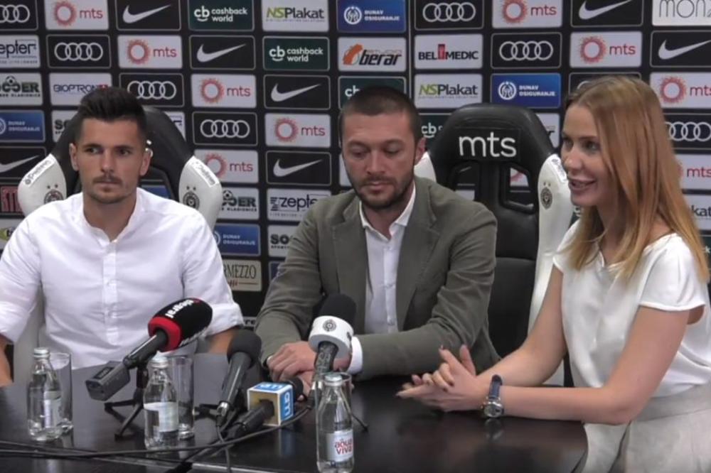 Tek na promociji je otkriveno šta je sve novi fudbaler Partizana bio spreman da rizikuje da bi došao u Humsku! (VIDEO)