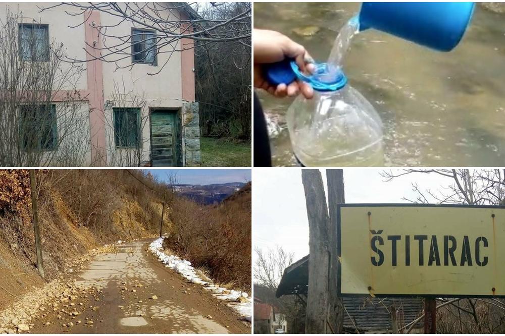 SELO ŠTITARAC JE NAJTUŽNIJE SELO U SRBIJI! Ovde je i VREME stalo, a meštani nemaju vodu skoro 30 GODINA! PIJU PRLJAVU VODU IZ POTOKA I MOLE NADLEŽNE DA REAGUJU! (FOTO) (VIDEO)