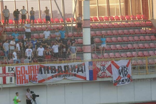 DELIJE I INVALIDI SE UDRUŽILI NA KROVU! Kada je u pitanju Srbija, svi navijači dišu kao jedan! (VIDEO)