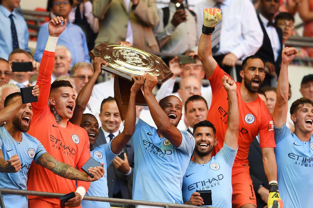 AGUERO POTOPIO ČELSI ZA PRVI TROFEJ SITIJA: Tribine Vemblija poluprazne na tradicionalnom otvaranju sezone! (VIDEO)