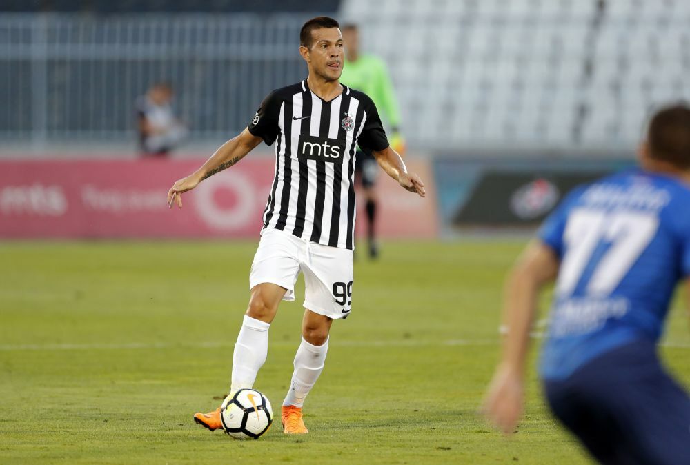 Milan Smiljanić u dresu Partizana