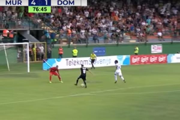 NIJE NEJMAR, A NI RONALDINJO: Fudbaler slovenačkog prvoligaša ponizio golmana i postigao gol kakav još niste videli! (FOTO)