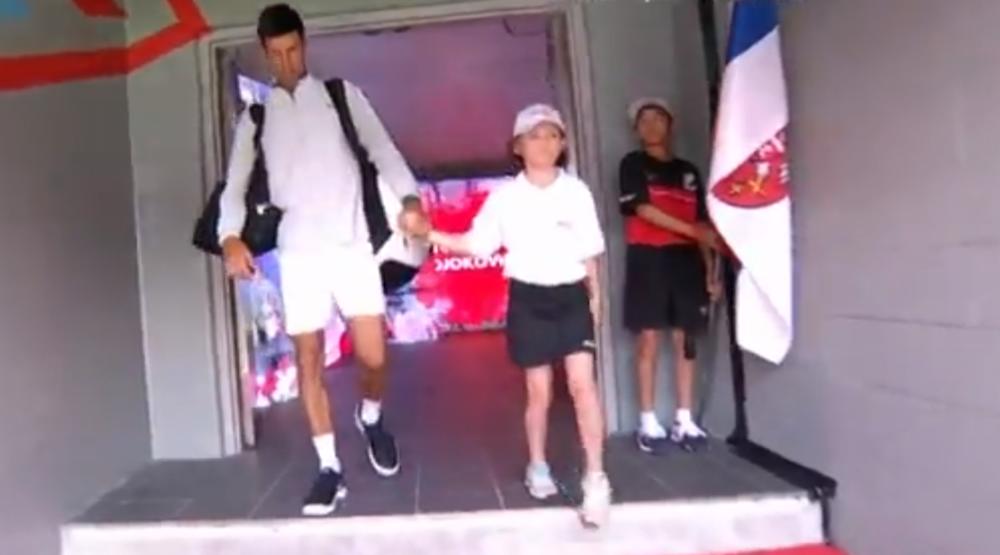 Nole izlazi na teren  