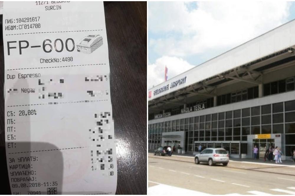 SKUPLJE NEGO U CENTRU BEČA: Srbin je naručio KAFU i VODU na AERODROMU, pa se se ŠLOGIRAO kad mu je stigao RAČUN! I VI ĆETE! (FOTO)