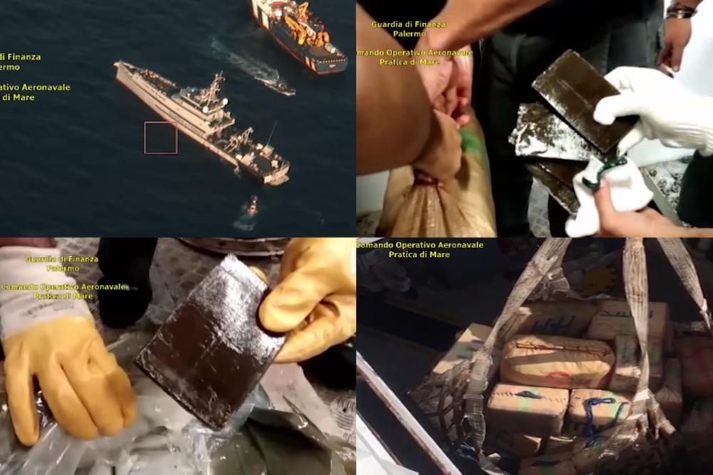 POGLEDAJTE SPEKTAKULARNO HAPŠENJE OZLOGLAŠENIH ŠKALJARACA: Policija upala na brod na kom su krili drogu vrednu 200 MILIONA! (VIDEO)