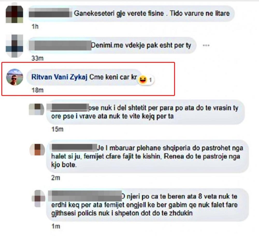 Poruke koje je neposredno nakon ubistva Zikaj pisao na Fejsbuku  