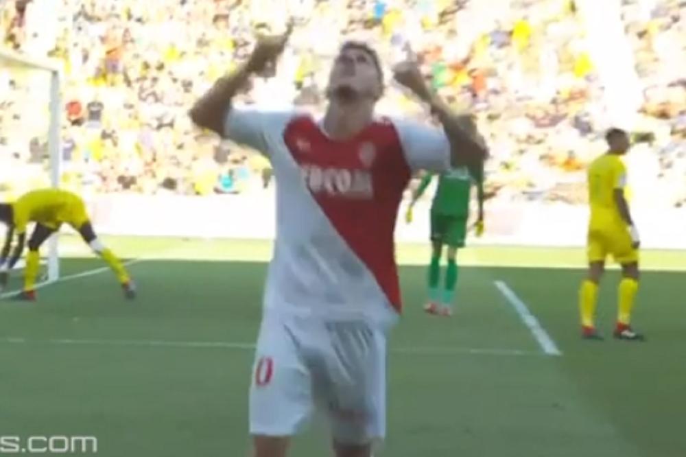 STEVAN JOVETIĆ OPET ŽARI I PALI U DRESU MONAKA! Liga tek što je počela, bivši igrač Partizana rešeta mreže protivnika! (VIDEO)