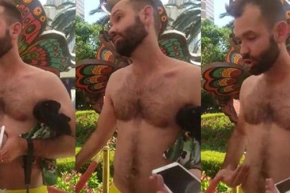 OVOG MUŠKARCA IZBACILI SU SA BAZENA ZBOG KUPAĆIH GAĆA: Da li je vama OVO primereno za nošenje? (VIDEO)