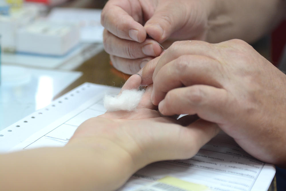 Utvrđivanje krvne grupe  