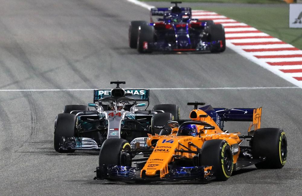 Alonso na hungaroringu