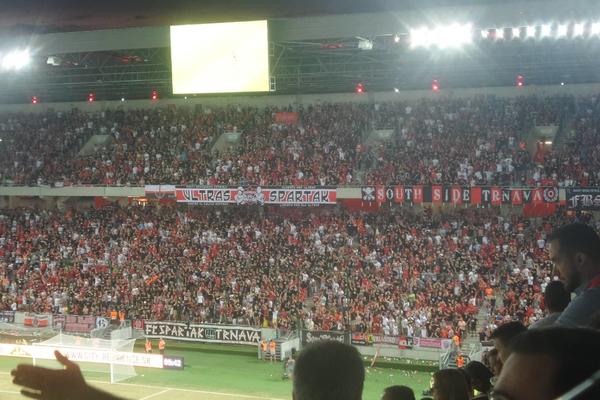 NISU DELIJE, ALI NISU LOŠI: Koreografija navijača Spartaka oduševila sve na stadionu! (FOTO)