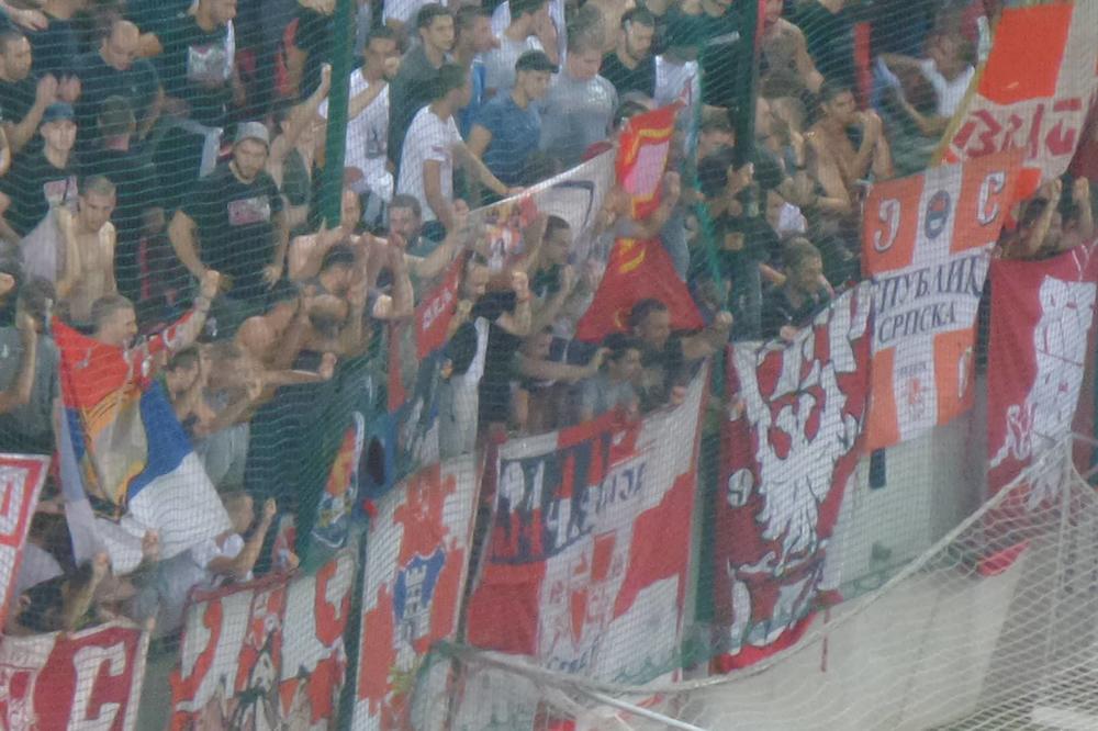 ODUŽILI MU SE: Jedna zastava na stadionu u Trnavi izazvala je jezu kod navijača Zvezde! (FOTO)