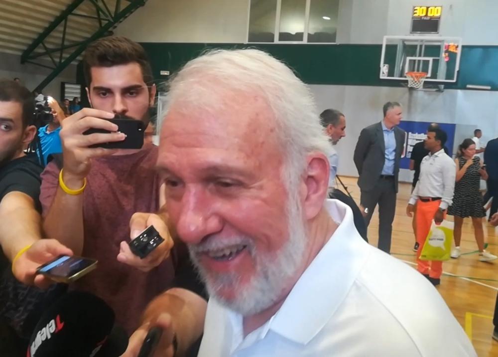 Greg Popovič kad je bio u Beogradu  