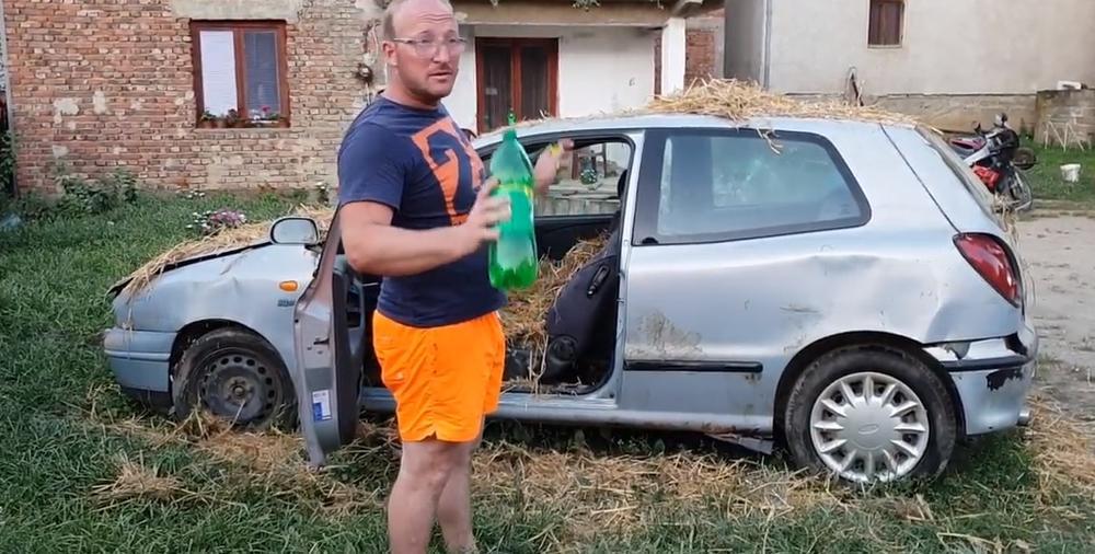 Mihajlo Stamenković zapalio  FIJATA jer nije prošao TEHNIČKI PREGLED  