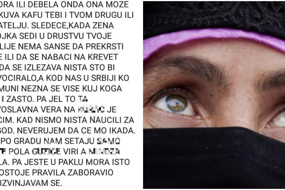 KAD SRPKINJA SEDI U DRUŠTVU NEMA ŠANSE DA PREKRSTI NOGE! PA JE L TO TA PRAVOSLAVNA VERA, NABIJEM JE?! Ovaj Srbin se toliko divi Turcima da je to bolesno!