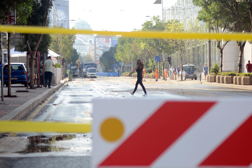 Pukla jedna od najstarijih cevi u Beogradu  