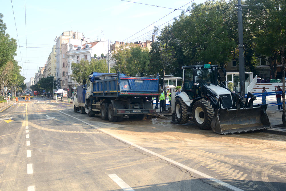 Pukla jedna od najstarijih cevi u Beogradu  