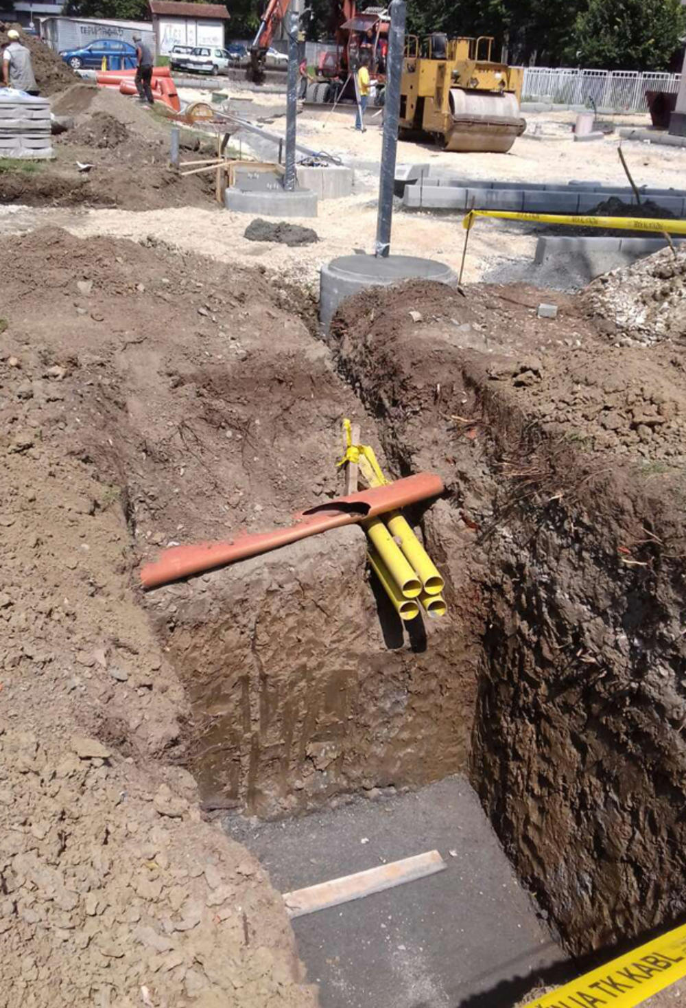 Ovde su našli granatu  