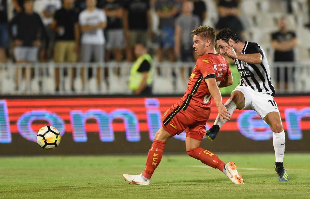 Marko Janković na meču sa Nordsjelandom  