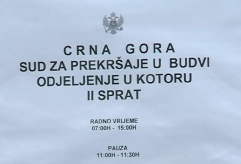 Sud za prekršaje u Crnoj Gori  