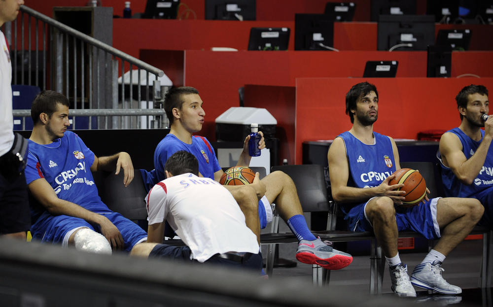 Nemanja Bjelica i Bogdan Bogdanović  