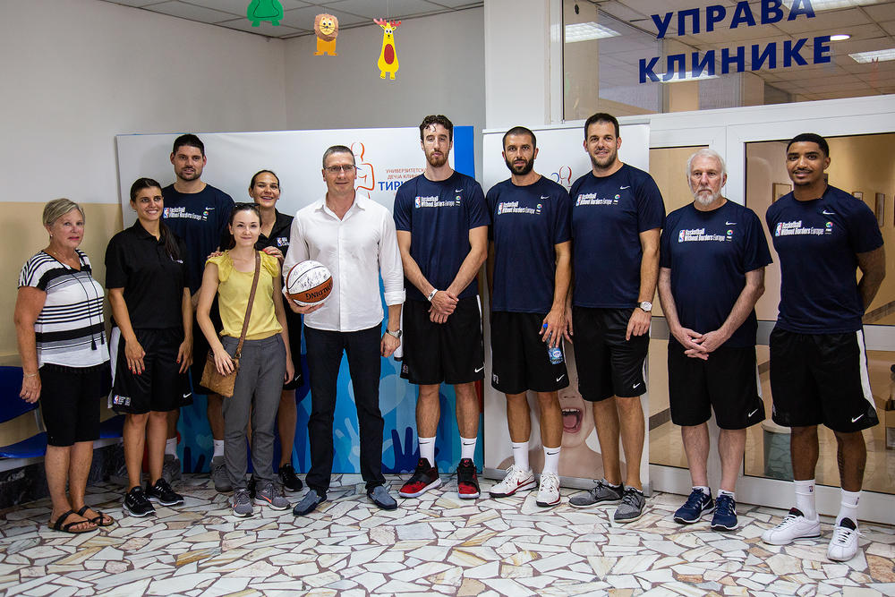 NBA zvezde u poseti bolesnoj deci  