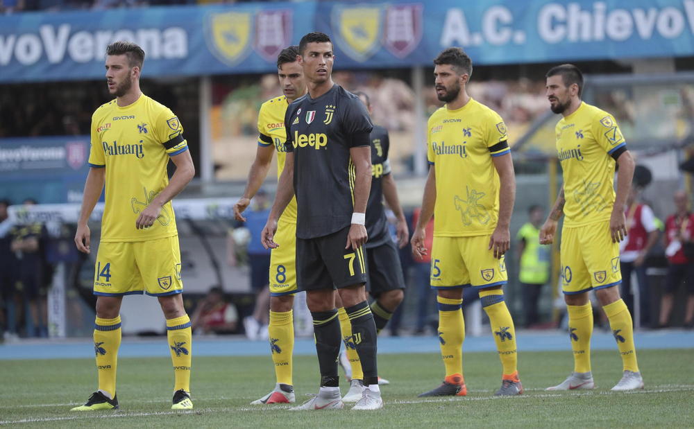 Kristijano Ronaldo je debitovao za Juventus   