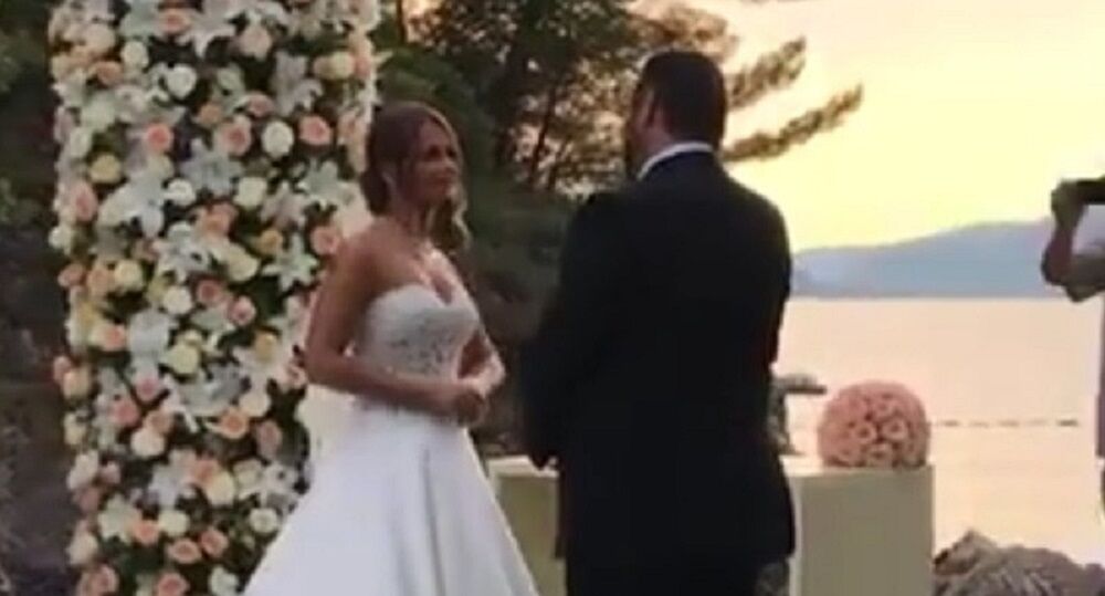 Nebojša Karić, Venčanje