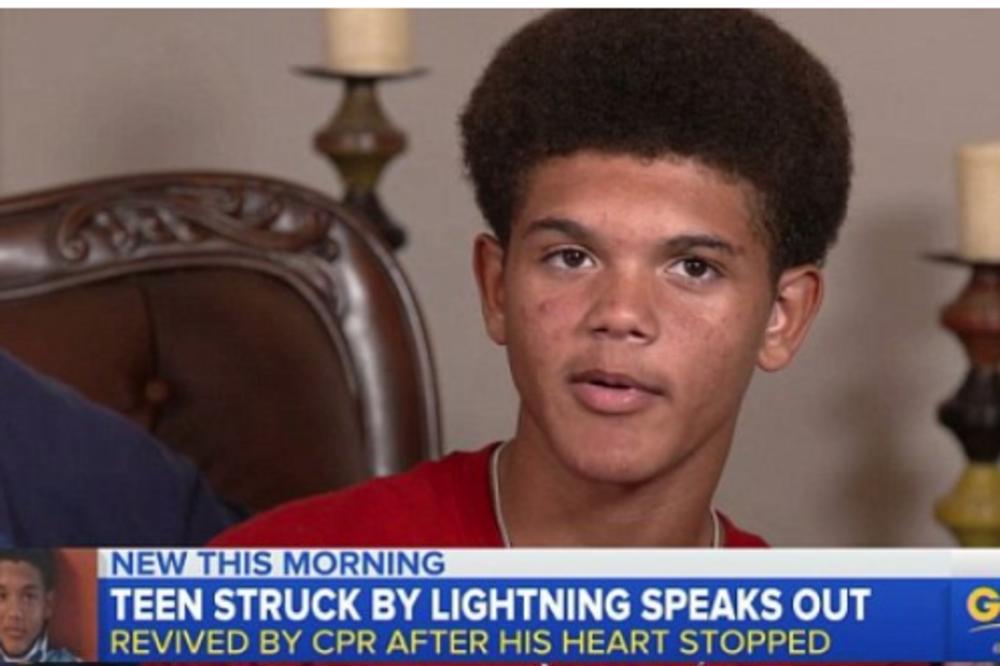 DEČAKA UDARIO GROM, KAMERA SVE SNIMILA: Seća se jednog detalja, a nećete verovati šta mu je SPASILO ŽIVOT! (FOTO) (VIDEO)