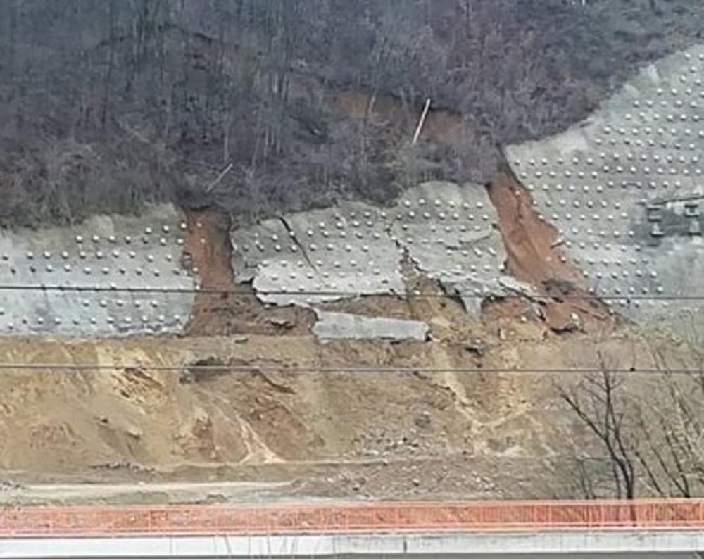 Nestao POTPORNI ZID na Koridoru 10  