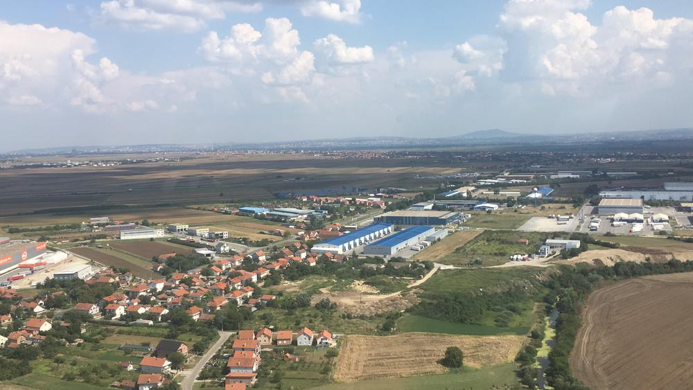 Pogled iz helikoptera  
