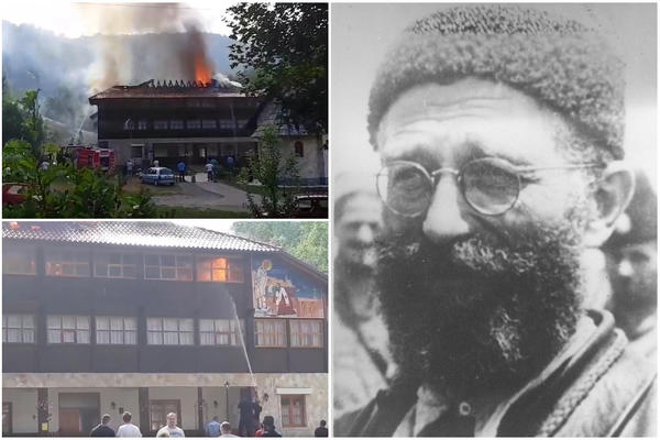 CRNO PREOBRAŽENJE! Na sveti dan goreo manastir u kojem je uhapšen đeneral Draža (VIDEO)