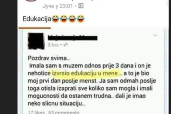 MUŽ JE IZVRŠIO EDUKACIJU U MENE: Ovo je najsmešnija stvar koja se pojavila na internetu, odavno!